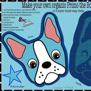 Primo the Boston Terrier Pillow