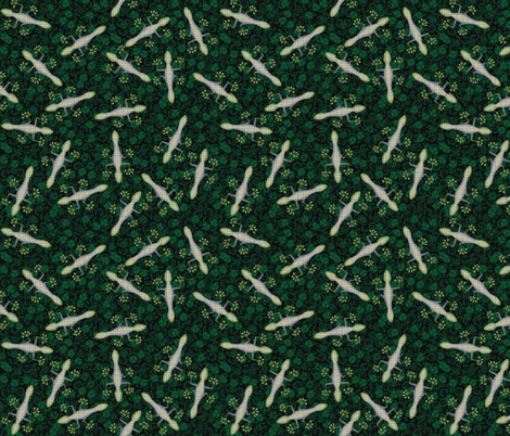 Visiting Geckos fabric by glimmericks on Spoonflower - custom fabric
