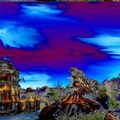 Pterodactyl Dinosaur Landscape