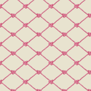 Small Crab Netting - Tropical Pinks