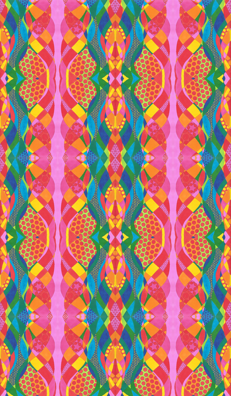 Flow fabric by painter13 on Spoonflower - custom fabric