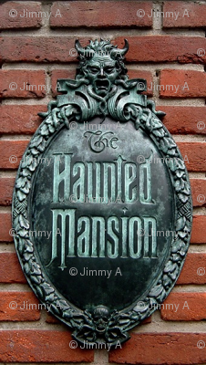 The Haunted Mansion Sign