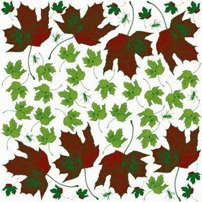 a sting in the stripe (green- red)