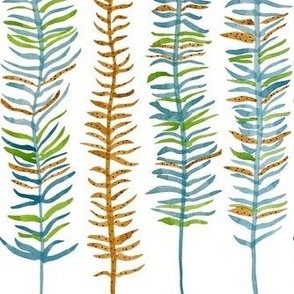 Feathers In a Row