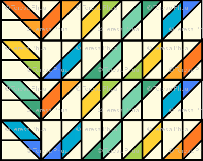 Stripe Mosaic 1
