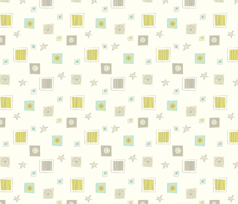 Star struck ditsy fabric by amel24 on Spoonflower - custom fabric
