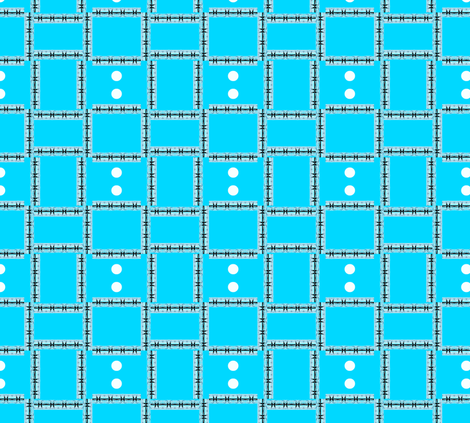 Water Bird Check fabric by robin_rice on Spoonflower - custom fabric