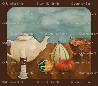 Autumn Table  espresso