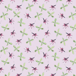 wild fuschia lilac-grey