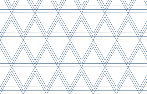 Love Triangles fabric by lana_kole on Spoonflower - custom fabric