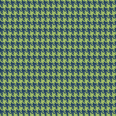 Houndstooth Charty - Night Falls Softly - © PinkSodaPop 4ComputerHeaven.com fabric by pinksodapop on Spoonflower - custom fabric
