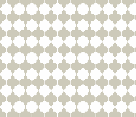 quatre greige fabric by ninaribena on Spoonflower - custom fabric