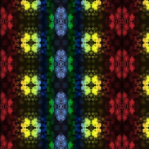 rainbow stamped-ed