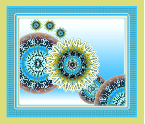Symbiosis fabric by joanmclemore on Spoonflower - custom fabric