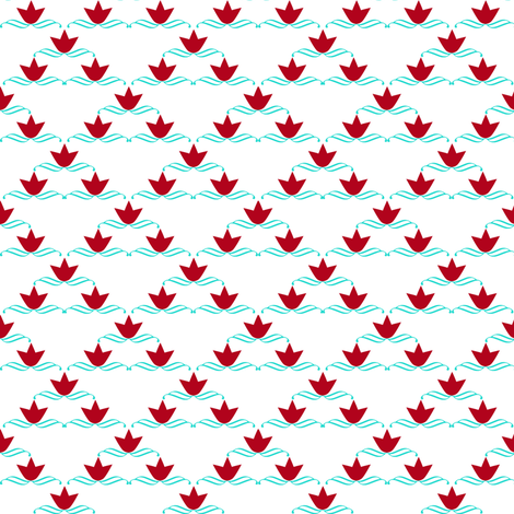 Tulips fabric by shornickel on Spoonflower - custom fabric