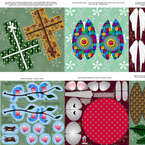 Bluebirds of Happiness Plus 9 - buy a FQ for 6 designs; a yard for 10!