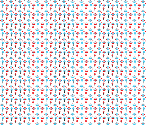 Woodland Owls fabric by bibmababy on Spoonflower - custom fabric