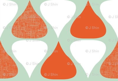 a drop of water(orange)