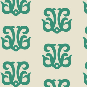 Dolphin Crest - Sealeaf Green