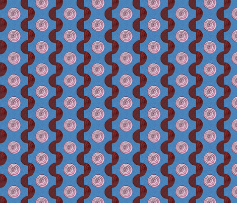 Beets and Red Onions Do-see-do fabric by bargello_stripes on Spoonflower - custom fabric