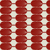 Fanpod red and beige
