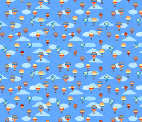 Into the Blue fabric by kezia on Spoonflower - custom fabric
