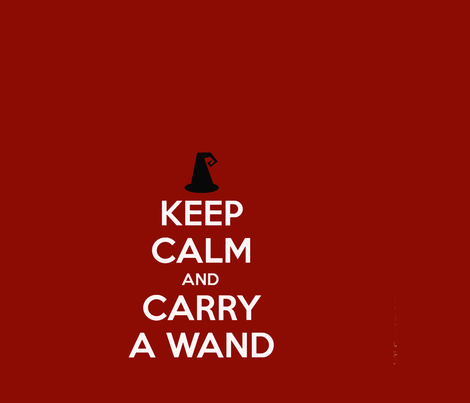 Carry_a_Wand_18X24-ch fabric by marionwilhelm on Spoonflower - custom fabric