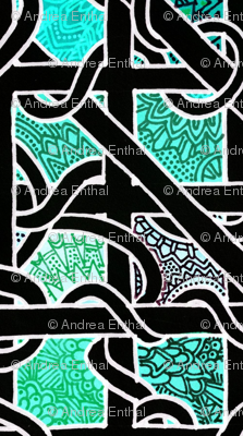 Aqua behind Celtic Bars