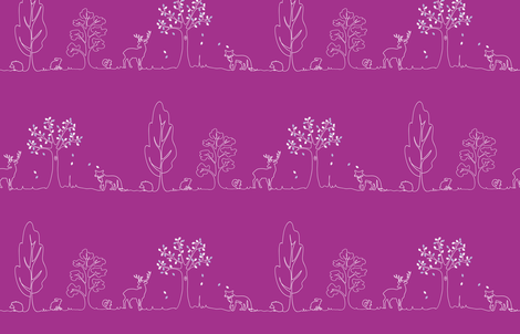 Woodland doodle