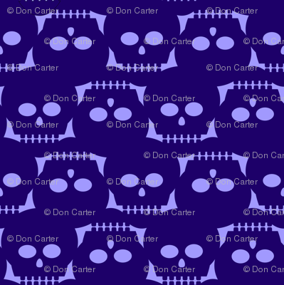 I see dead people—purple