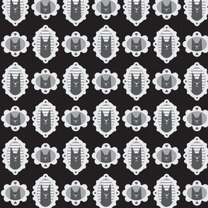 Tom Cats Gentleman's Club Cameo- Grey Colourway-ch