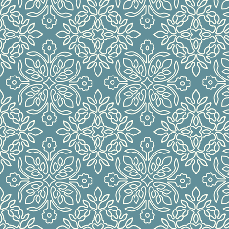 2papercuts-diagonal-outlines-MARINE-BLUE-Adobe1998 fabric by mina on Spoonflower - custom fabric
