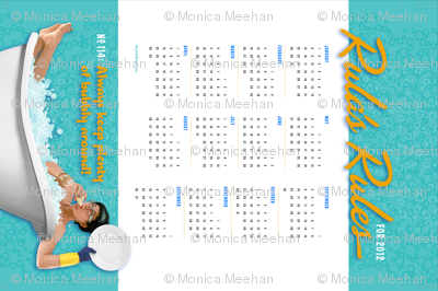 Rula's Rules #114 calendar towel