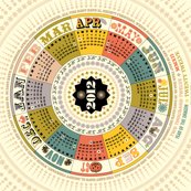 2012 Tea Towel Calendar