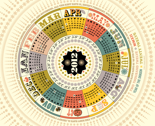 2012 Tea Towel Calendar