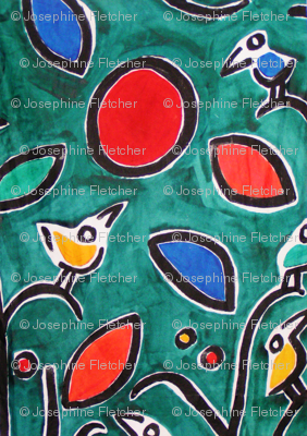 PICT0181_Sea of Birds in a Garden