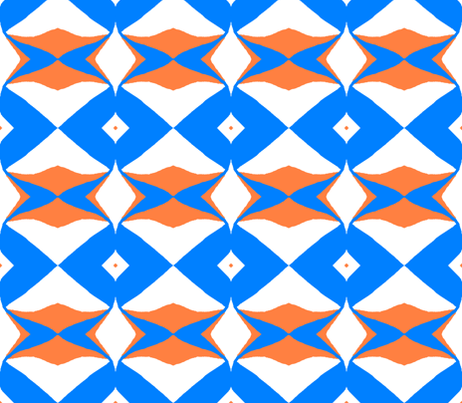 Sending the Wrong Signal fabric by susaninparis on Spoonflower - custom fabric