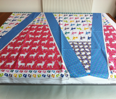 Cut & Sew Woodland Kids Play Teepee Tent: CLICK HERE FOR PROJECT IMAGES