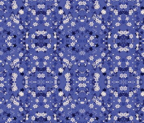 Flowers 14, S fabric by animotaxis on Spoonflower - custom fabric