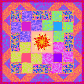 QuiltTop-FireFlower