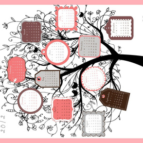 LOVE DOVE Tea Towel 2012