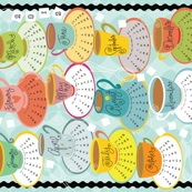 2012 Cuppa Tea Towel