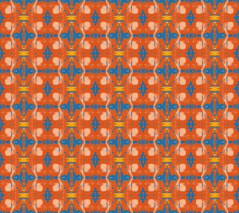 Mixing up Gingerbread-small fabric by susaninparis on Spoonflower - custom fabric