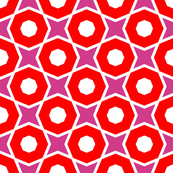 Large Red Octagons