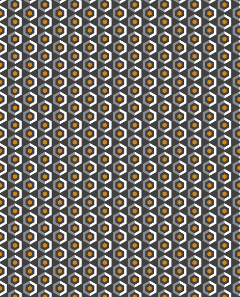 UMBELAS HEXO 3 fabric by umbelas on Spoonflower - custom fabric