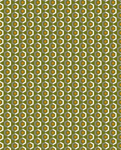 UMBELAS HEXO 6 fabric by umbelas on Spoonflower - custom fabric