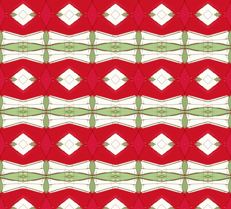 Holiday Origami- Deco Style fabric by susaninparis on Spoonflower - custom fabric