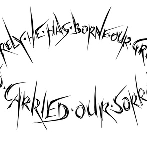 Surely He has Borne our Griefs