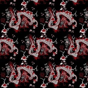 Year of the dragon  / white dragon