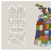 USA Tea Towel Calendar 2013